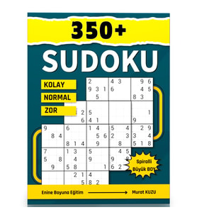 Kolaydan Zora 352 Sudoku (Büyük Boy Kitap)