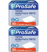 Prosafe Hasta Alt Açma Yatak Koruyucu Örtü 60*90CM 60 Adet (2PK*30)