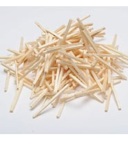 Ahşap Kibrit Çöpü NATUREL 250'li Paket (5 cm) 