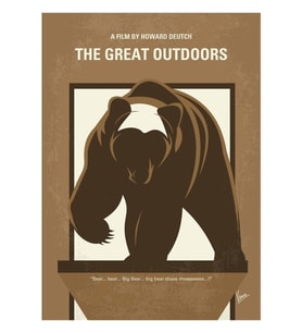 No824 My The Great Outdoors Tablo Ahşap Poster Dekoratif