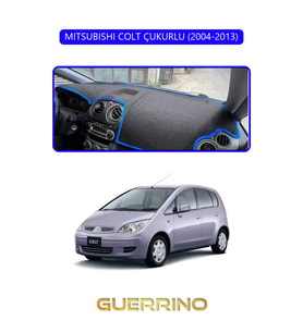 MITSUBISHI COLT ÇUKURLU 2004-2013TORPİDO KORUMA HALISI MAVİ KENAR