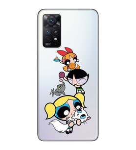 Xiaomi Redmi Note 11 PRO Uyumlu Girls Tasarımlı Şeffaf Telefon Kılıfı