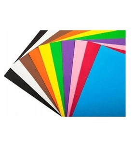 Mıleo Yapışkanlı Eva 50X70 10lu Karışık