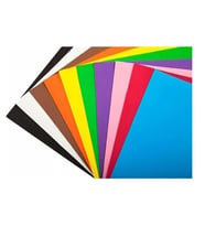 Mıleo Yapışkanlı Eva 50X70 10lu Karışık