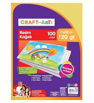 Craft Resim Kağıdı 35X50 120Gr 100Lü