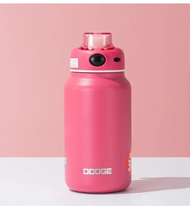 Dodge Intested Colors Çelik Termos Matara Çocuk 750Ml Pembe