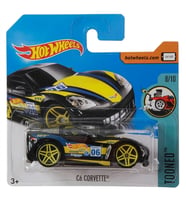 Hot Wheels C6 Corvette - Siyah - 2017 - DTX51 - 1/64