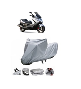 Kymco Xciting 500i R  Gri Motosiklet Brandası ARKA ÇANTA UYUMLU DEĞİLDİR