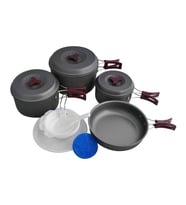 FreeCamp Anodize Alüminyum Yemek Seti  