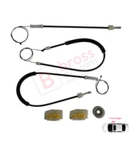 Seat Leon MK2 1P 1P1 2005-2012 5-Kapı HB 1P0837462A İçin Elektrikli Ön Sağ Kapı Cam Kriko Tamir Seti