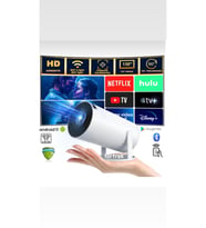 Taşınabilir Mini Projeksiyon Cihazı HD ve Android TV ile HY-300