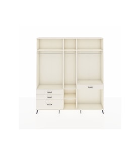 Arges Gardrop 7 Raflı 4 Çekmeceli 3 Askılı 220x30x243 Aytaşı-Aytaşı