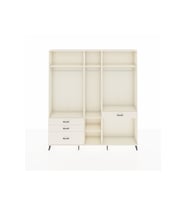 Arges Gardrop 7 Raflı 4 Çekmeceli 3 Askılı 220x30x243 Aytaşı-Aytaşı