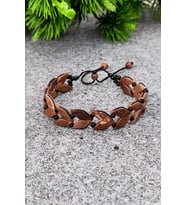 Erkek Kuka Bileklik Başak Model Bileğe Göre Ayarlanabilir Unisex BT009