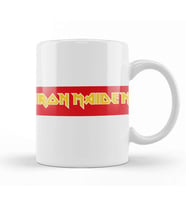 iron Maiden Logo Kupa Bardak Porselen