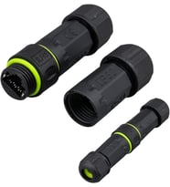 Lexroo Su geçirmez IP68 Korumalı RJ45 Ethernet Konnektör Soketleri CAT6/CAT5E/CAT5 Network Ağ