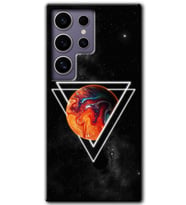 Galaxy S24 Ultra Kılıf HD Desen Baskılı Kılıf - Kızıl Gezegen