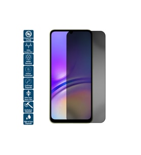 Samsung Galaxy M05 Privacy Hayalet Ekran Koruyucu Film (Siyah)