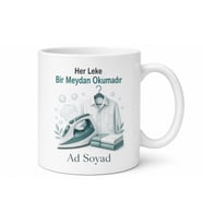 Kuru Temizleme Çalışanına Hediye Buharlı Ütü Leke Çıkarıcı Temalı Kupa Bardak