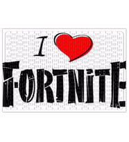 I Love Fortnite Puzzle 240 Parça Yapboz