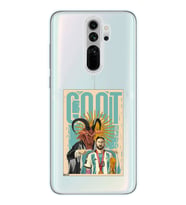 Redmi Note 8 Pro Uyumlu Lionel Messi Desenli Şeffaf Telefon Kılıfı