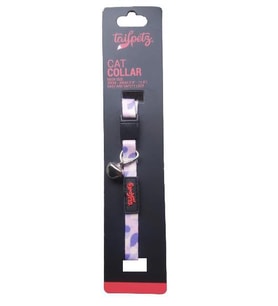 Tailpetz Cat Color Easy & Safety Lock Lavender Ayarlanır Kedi Boyun Tasması