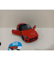 BMW Z4 & Z4 Cabrio Metal Model Oyuncak Araba 13 Cm ( ÖZEL PLAKALI ) (Kırmızı)