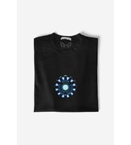 Ironman Baskılı   Siyah Tshirt