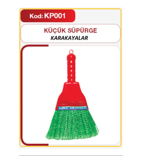 Plastik Süpürge Küçük Royaleks-KP-001