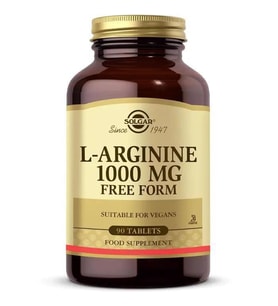 Solgar L-Arginine 1000 mg 90 Tablet 033984001503