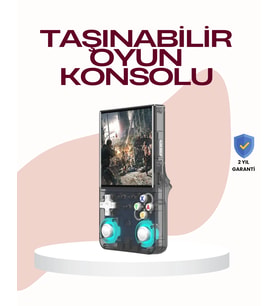 Mey İthalat® 10.000 Klasik Oyunlu Taşınabilir El Konsolu USB Type-C