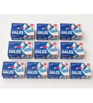 Dolphin Tek Kullanımlık Kalın Pratik Kutulu Galoş - Mavi - 100 Adetlik 24 Paket - Koli