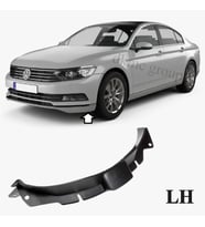 PASSAT B8 SEDAN 2015-2018 MODEL ARASI UYUMLU SOL SÜRÜCÜ TARAFI DAVLUMBAZ ÖN TAMPON ALT UÇ SPOYLERİ