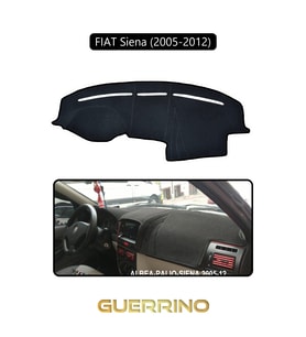 FIAT Siena 2005-2012 Modellerine UygunTORPİDO KORUMA HALISI SİYAH KENAR