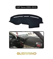 FIAT Siena 2005-2012 Modellerine UygunTORPİDO KORUMA HALISI SİYAH KENAR
