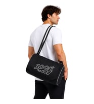 Erkek Spor Çantası Silindir Model Omuz Askılı Fitness ve Seyahat Çantası TARZ4ZH4HA6