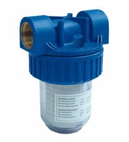 Sufil Sayaç Filtresi Yıkanabilir Kartuşlu 3/4 Giriş Çıkış (Beyaz)