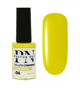 Stamping oje "Tramp Stamp" 06 Sarı 8 ml