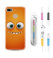 General Mobile GM8 Go GM9 GM20 Pro Plus Kılıf Kablo Koruma Spiral Silikon Dişlek 1615