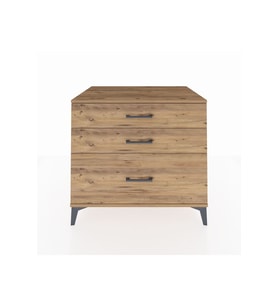 Kronos Şifonyer 3 Çekmeceli 88x59x80 Çam-Çam