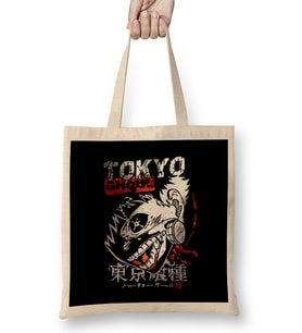 Kaneki Awesome Ghoul Bez Çanta Uzun Saplı