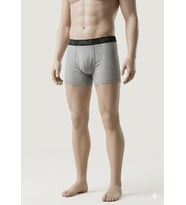 6 Adet Dnx Erkek Likralı Boxer (Gri)