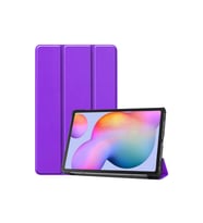 Huawei MatePad T8 Uyumlu Zore Smart Cover Standlı 1-1 Kılıf (Mor)