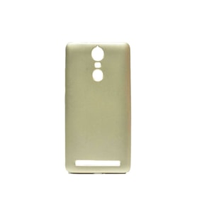 Lenovo K5 Note Uyumlu Kılıf Zore Premier Silikon Kapak (Gold)