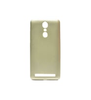 Lenovo K5 Note Uyumlu Kılıf Zore Premier Silikon Kapak (Gold)