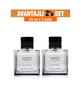 2'Li Set Alberto Taccini Nyctophile Erkek Parfüm 50 ml