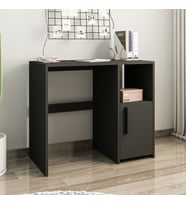 Kuzey Tek Kapaklı Çalışma Masası – Minimal Tasarım (Antrasit)