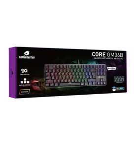 GAMEBOOSTER GM06B Plus Rainbow Aydınlatmalı 88 Tuş Mekanik Oyun Klavyesi