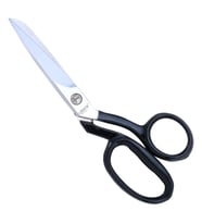 FDM Linate 242-9 Siyah Saplı Yatık Regula Makası D-147 No:9 (22,5 cm)