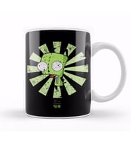 Gir Retro Japanese Invader Zim Kupa Bardak Porselen